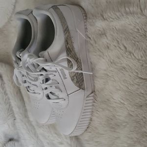 PUMA Sneakers with Snakeskin Styling